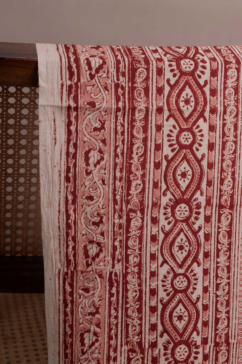 Rustic Rhythm Printed kalamkari Cotton Fabric - 0.5m - Image 2