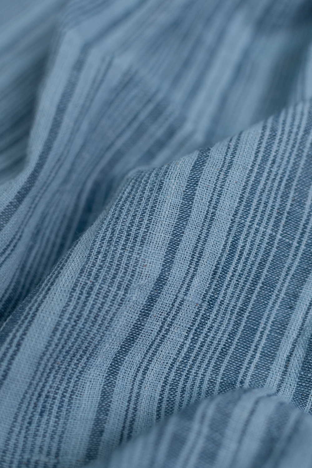 Light Blue Kala Cotton Fabric - 1m - Image 3