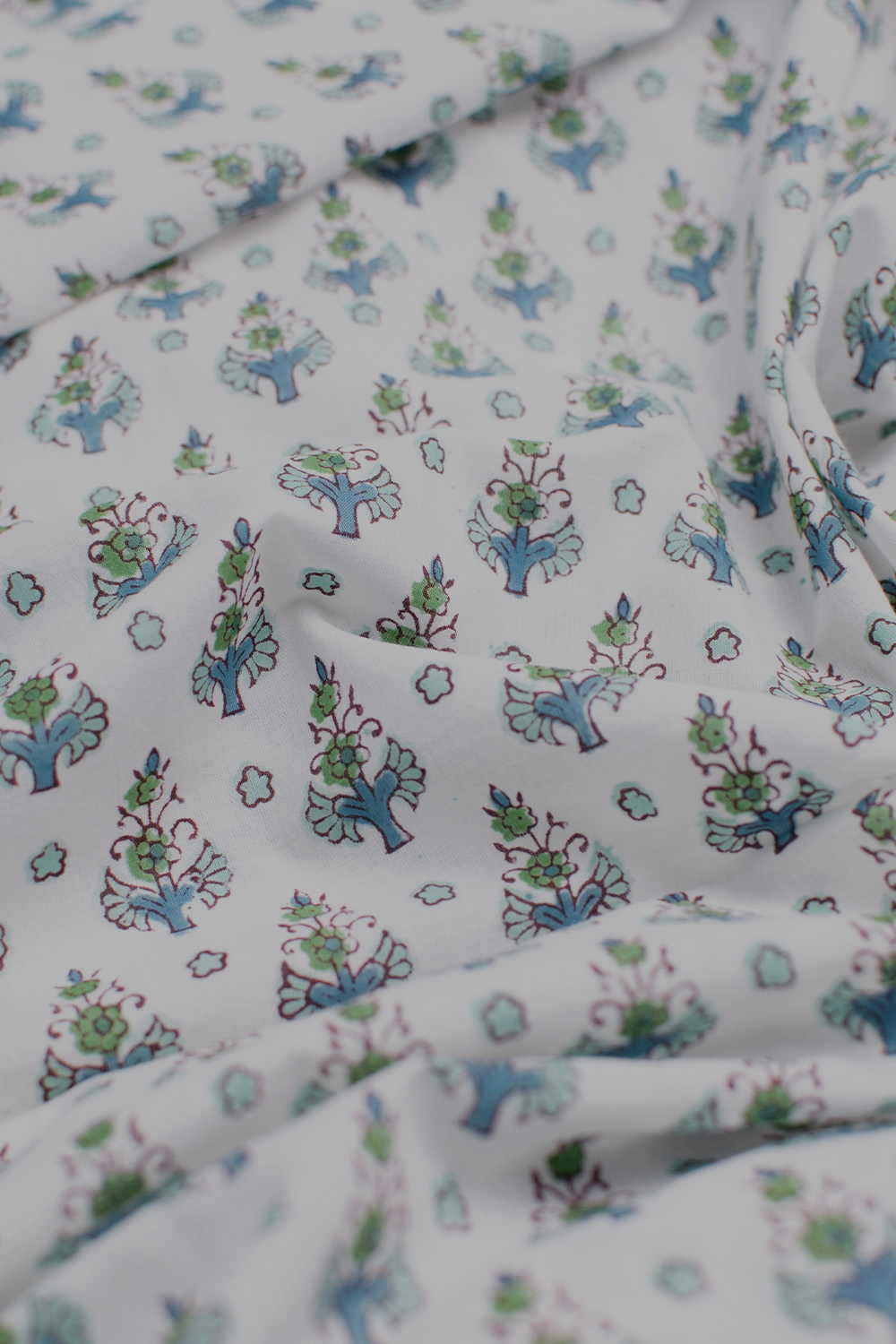 Breeze Buti Sanganeri Cotton Fabric - Image 2