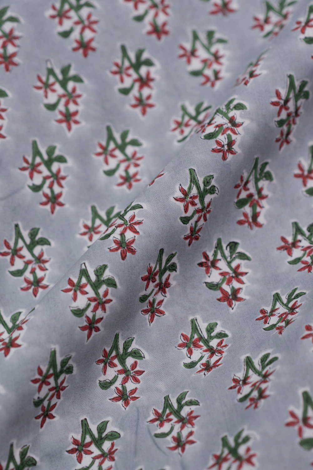 Elegant Butta Sanganeri Cotton Fabric - Image 2