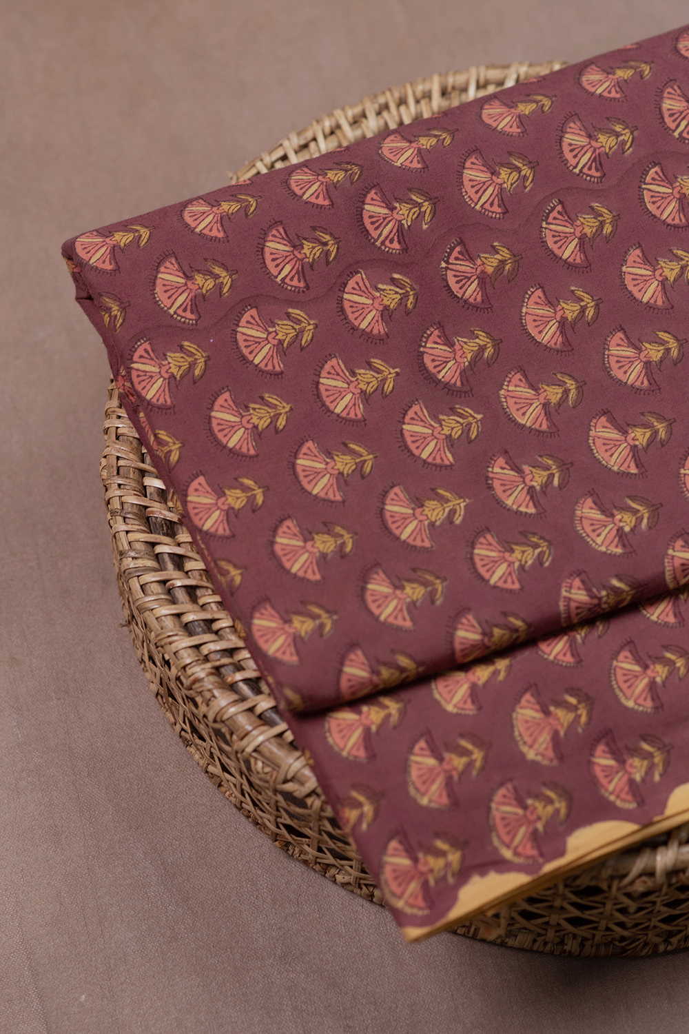Vintage Butta Sanganeri Cotton Fabric