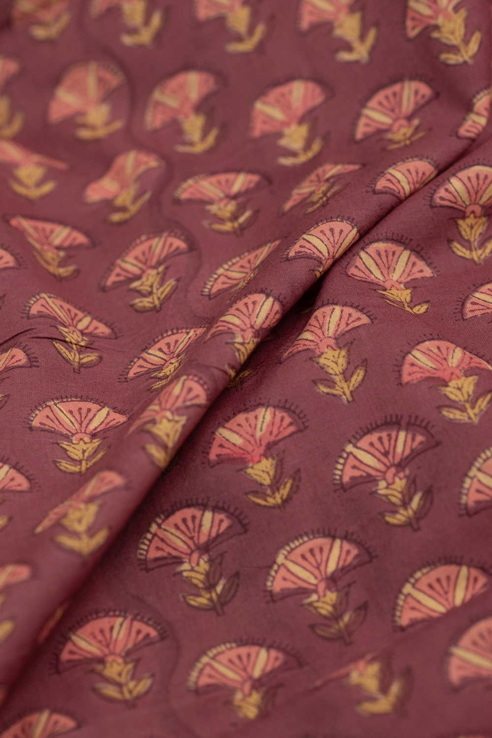 Vintage Butta Sanganeri Cotton Fabric - Image 2