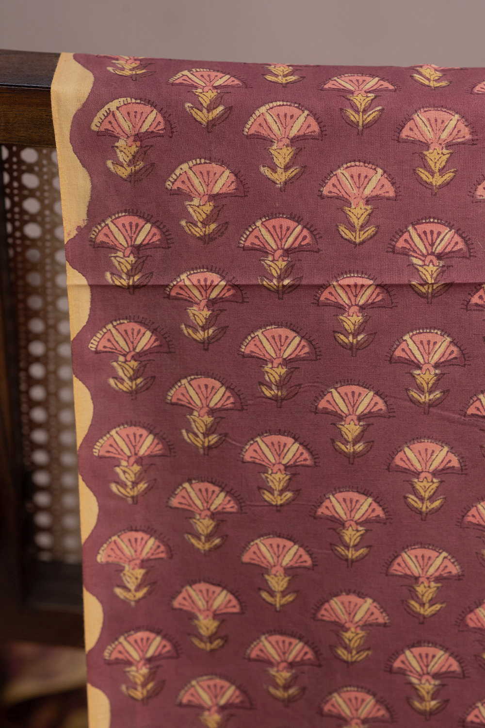 Vintage Butta Sanganeri Cotton Fabric - Image 3