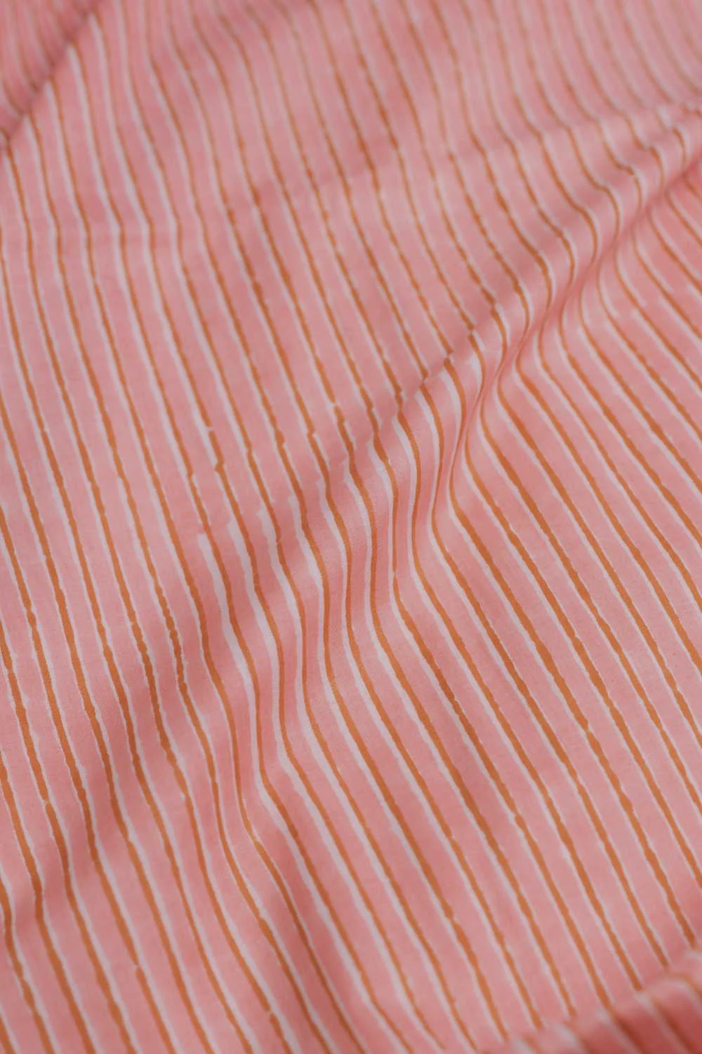 Endless Lines Sanganeri Cotton Fabric - Image 3