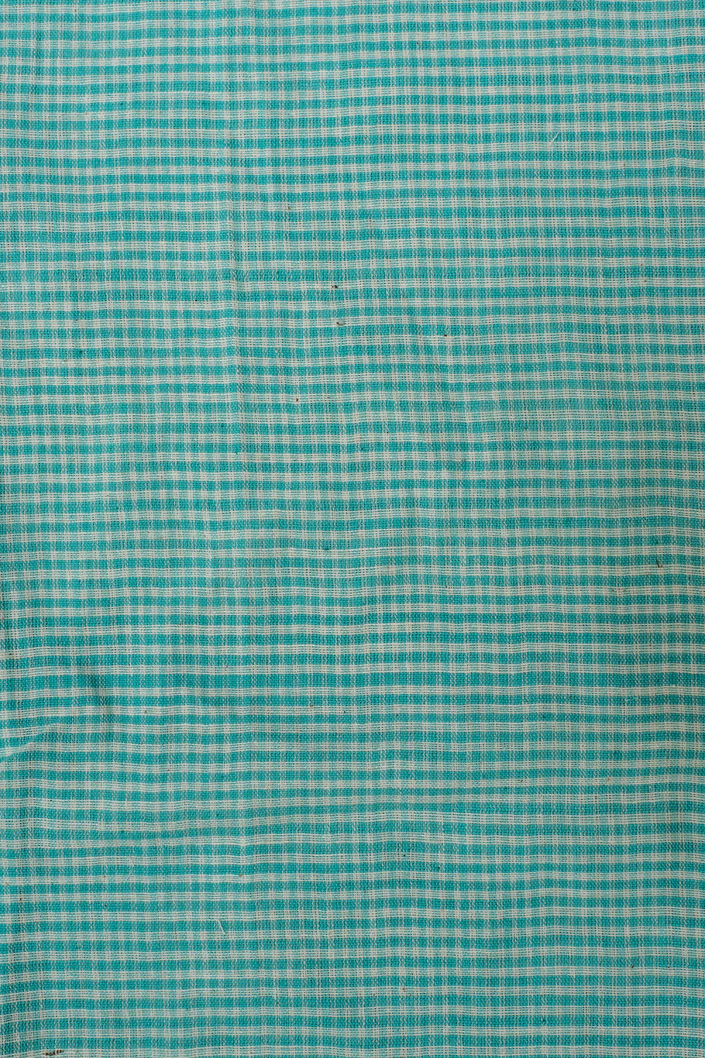 Micro-Checked Green Handwoven Stitched Pant - Image 3