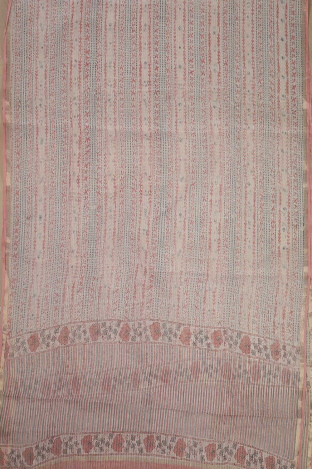 Soft Pink Sanganeri Top & Kota Dupatta - Image 3