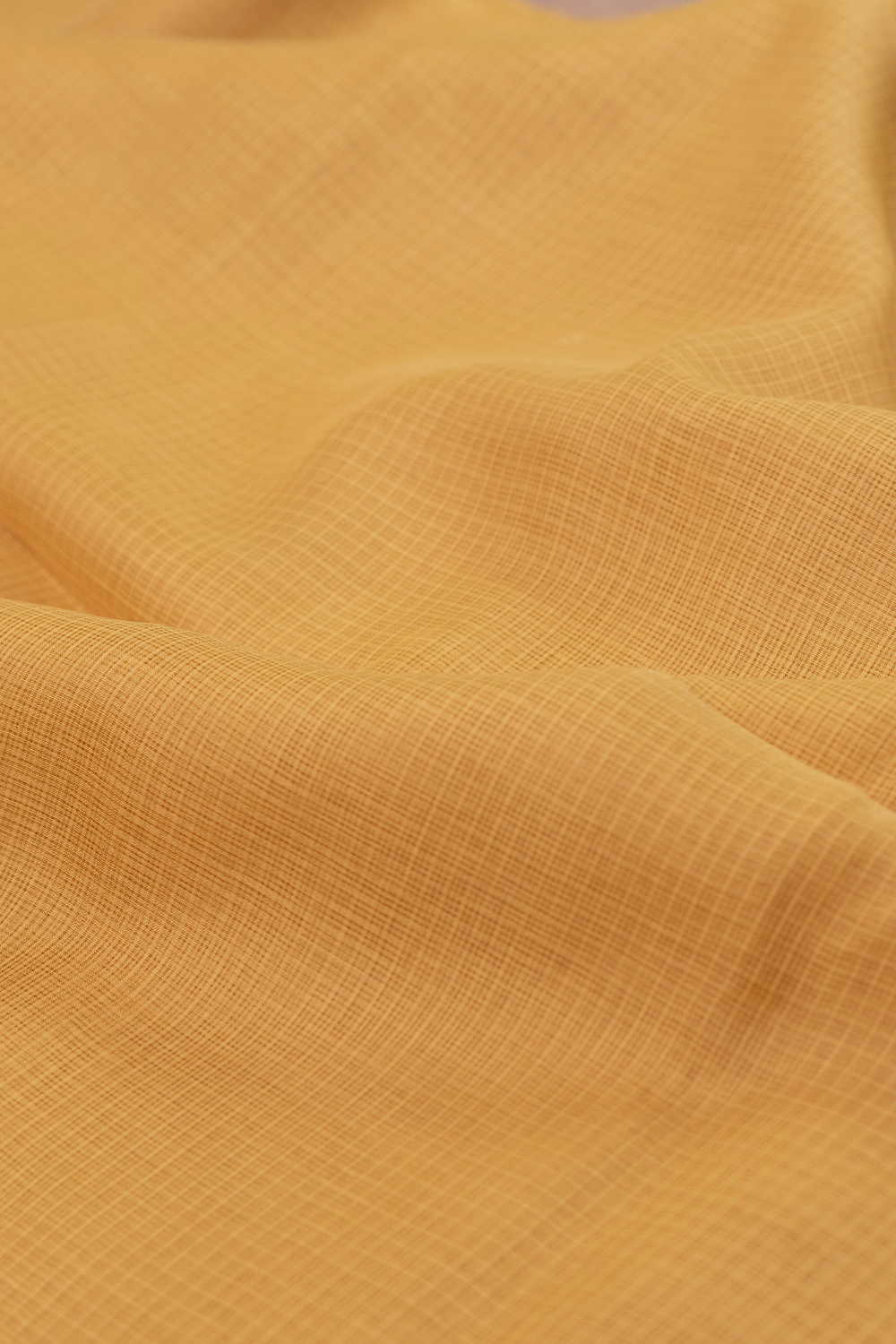 Yellow Kota Cotton Fabric - Image 2