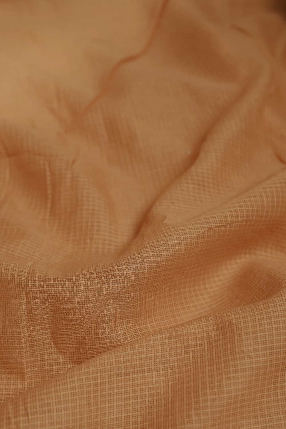 Middle Orange Kota Cotton Fabric - Image 2
