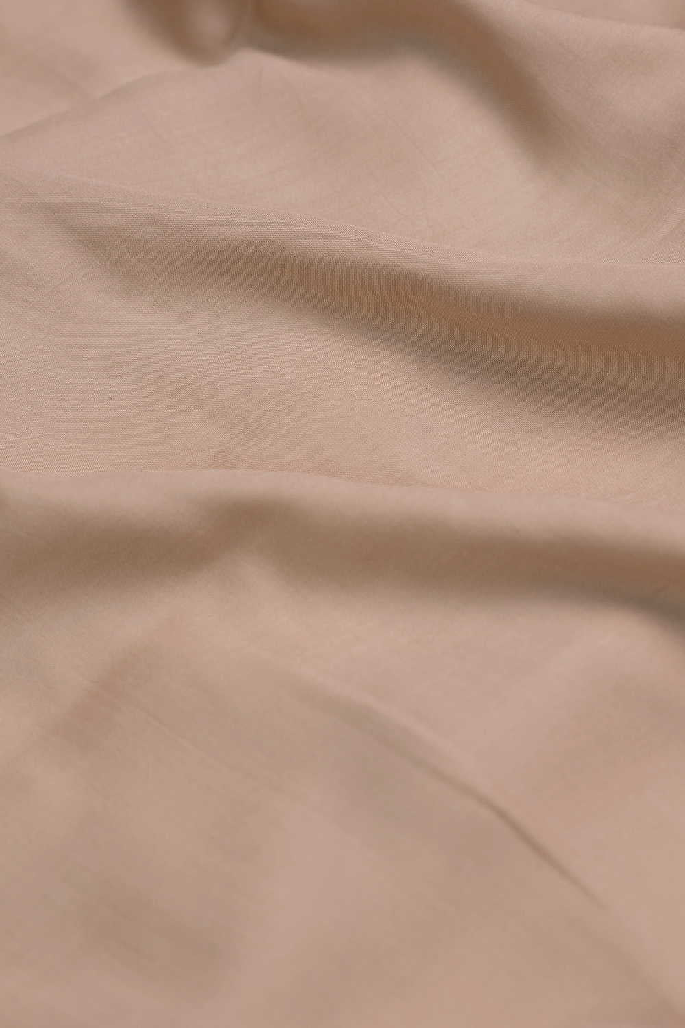 Light Beige Plain Modal Silk Fabric - Image 3