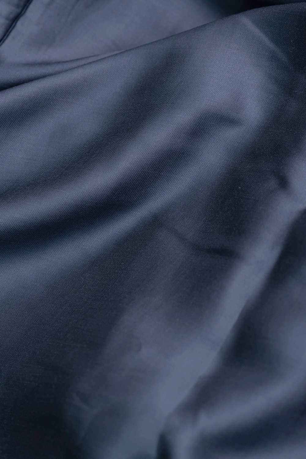 Slate Grey Plain Modal Silk Fabric - Image 3